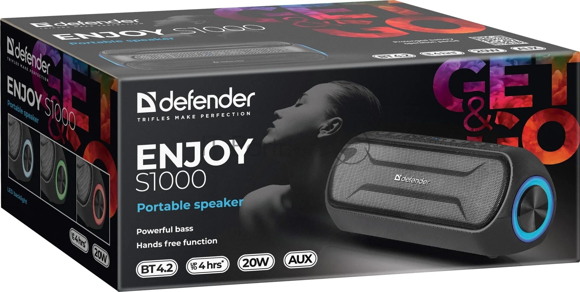 Портативная колонка 1000. Портативная акустика Defender enjoy s1000. Портативная акустика enjoy s1000 20вт, Bluetooth. Колонка портативная Defender enjoy s1000 черная. Defender enjoy s1000 65688.