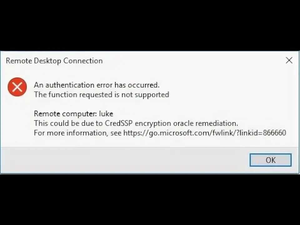 Type authentication error description not. Ошибка RDP подключения CREDSSP encryption Oracle Remediation. Error Remote connect. Ошибка оракула CREDSSP. Error Remote connect перевод.