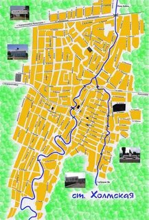 Станица холмская краснодарский на карте
