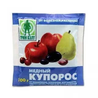 Медный купорос для фруктовых деревьев