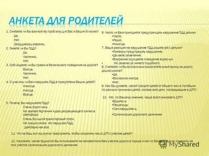 Страна анкета