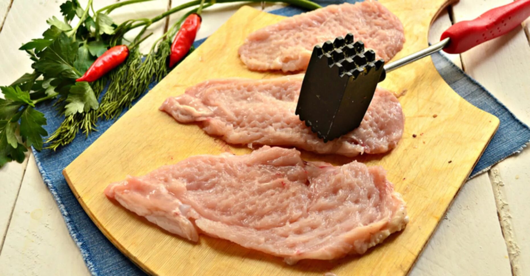 Как сделать куриную грудку отбивную