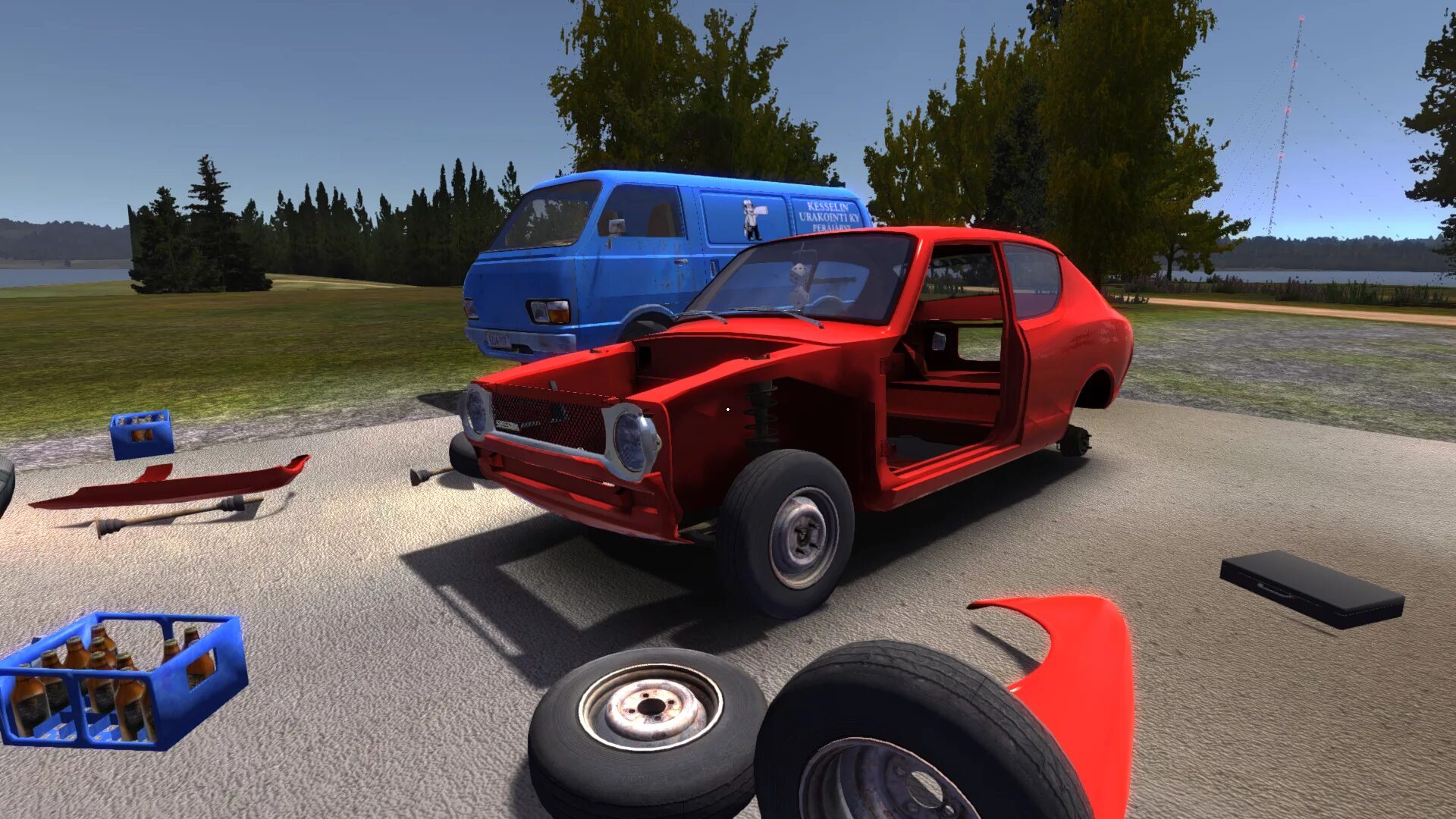 Симулятор делать машины. Симулятор саммер кар. My Summer car на Xbox 360. Сатсума my Summer car. Симулятор саммер кар на андроид.