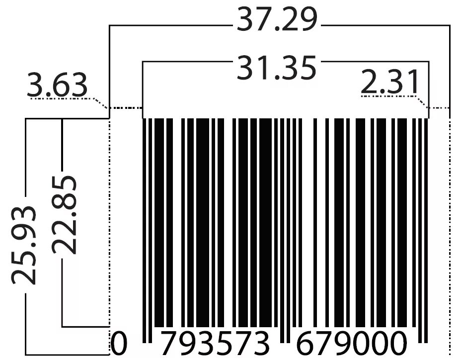 Какого размера штрих код. Минимальный размер EAN 13. EAN 13 штрих код. Размер EAN 13. Размер штрих кода ean13.