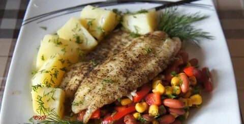 Рецепт тилапии с овощами