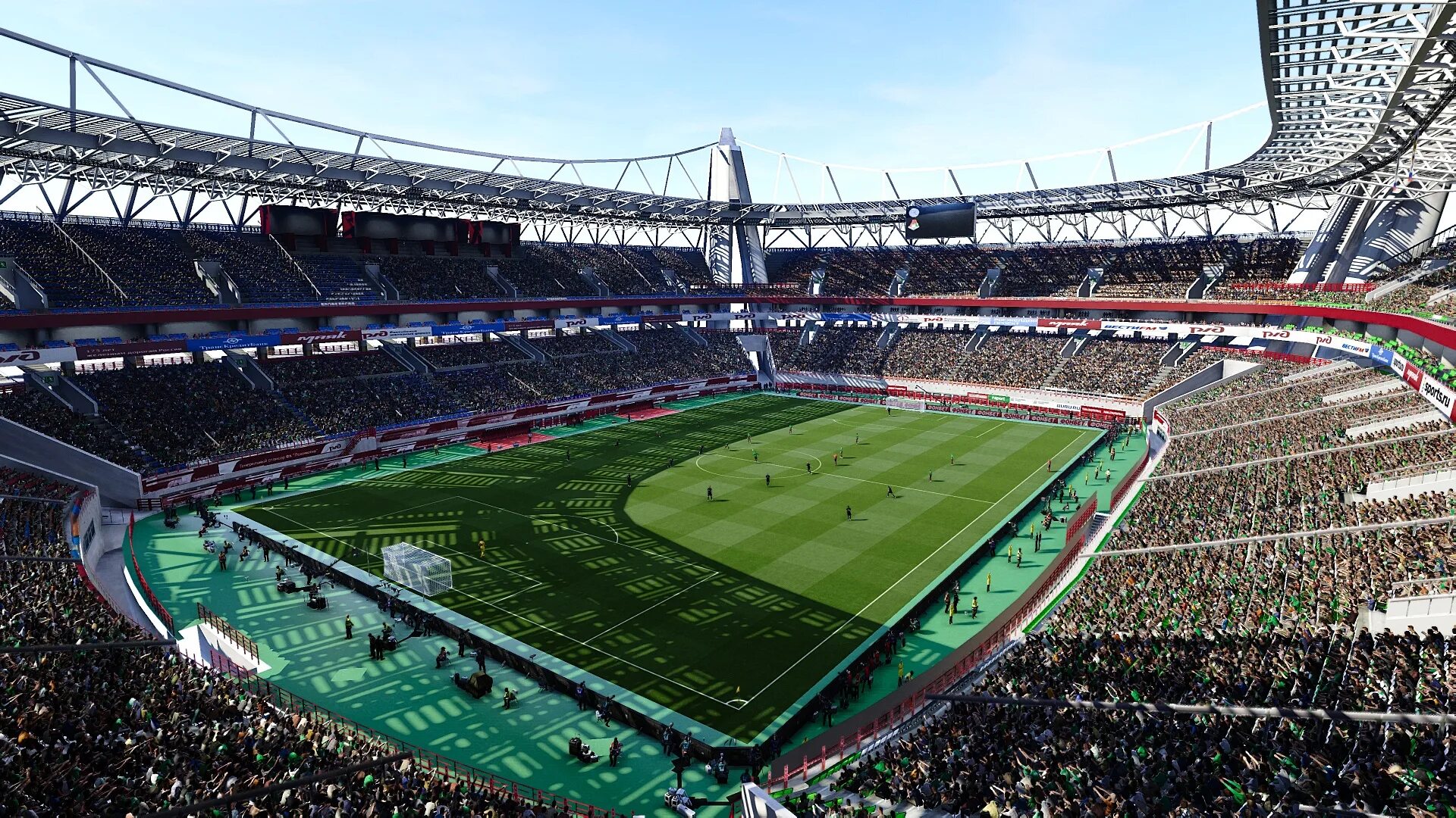 Стадион РЖД Арена PES 2020. PES 2020 стадионы РПЛ. Локомотив Арена 2020. РЖД Арена 2021. Pes стадионы