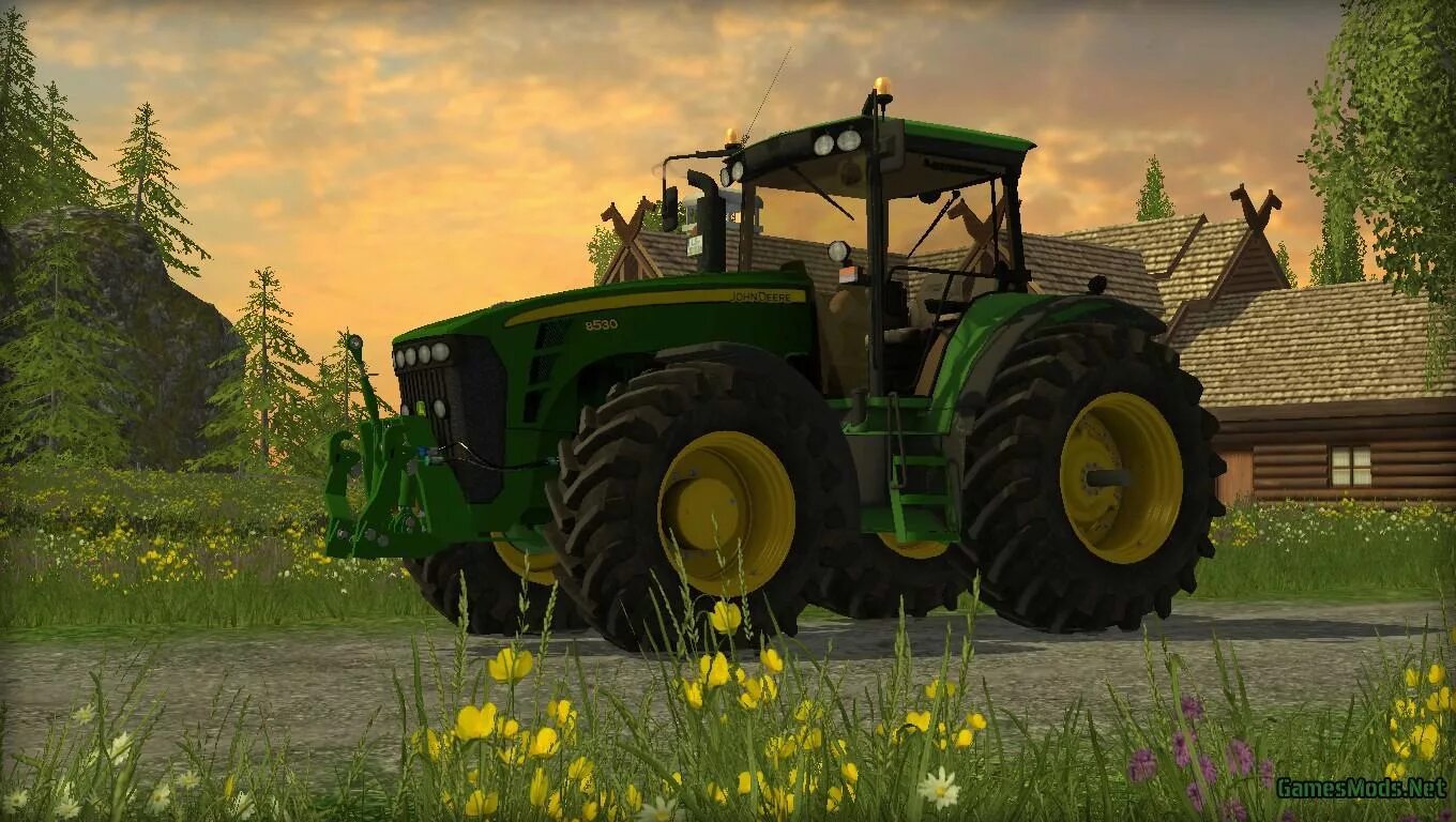 Игра ферма 15. FS 15 John Deere. John Deere 8530. Фермер симулятор 15. Трактор Джон Дир для ФС 15.