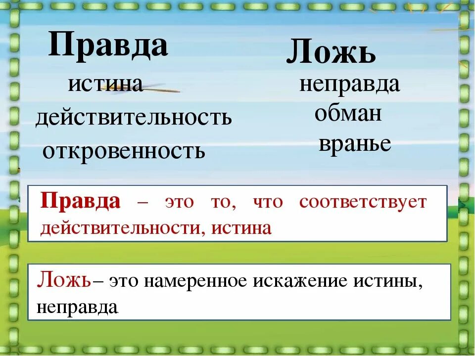 Какие слова правда. Правда и ложь. Правда и ложь определение. Определение понятия ложь. Ложь это определение.