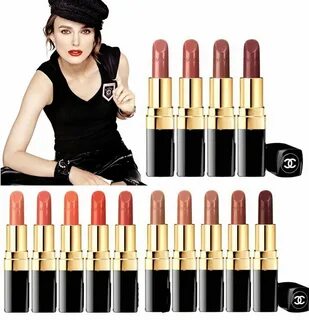 Оттенки помад chanel