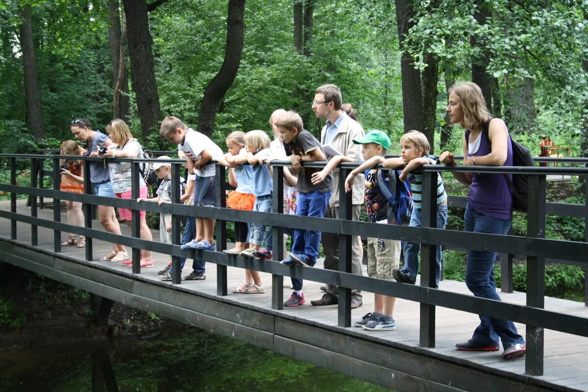 Можно пойти в парк. Парк Кузьминки обзорная. Дети на экскурсии. Экскурсия в парке. Экскурсии для школьников.