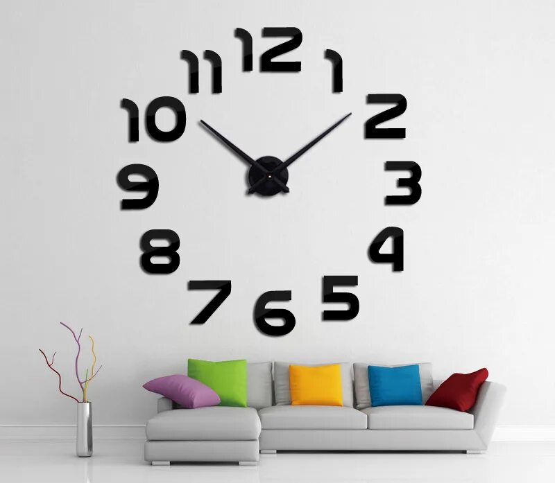 Как установить 3д часы. 3d часы mirron 100 d2-ч. настенные часы mirron &quot;3d&quot;. 3d часы diy clock 12s022-g серебро. часы с временем нерабочем.