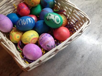 Rock fruit easter egg