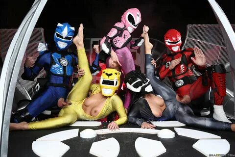 Power rangers spoof featuring several busty babes that love fucking.