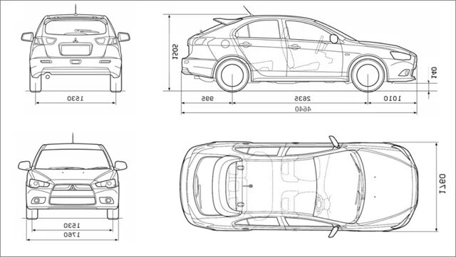 Mitsubishi lancer 10 размеры. Габариты Митсубиси Лансер 10. Мицубиси Лансер 10 габариты. Lancer 10 габариты. Ширина салона Lancer 10.