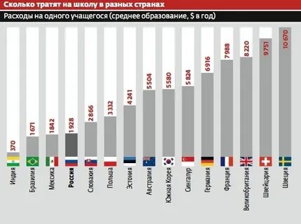 Сколько лет учатся в разных странах