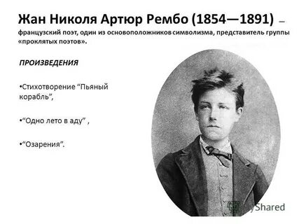 В чем заключается смысл названия стихотворения рембо
