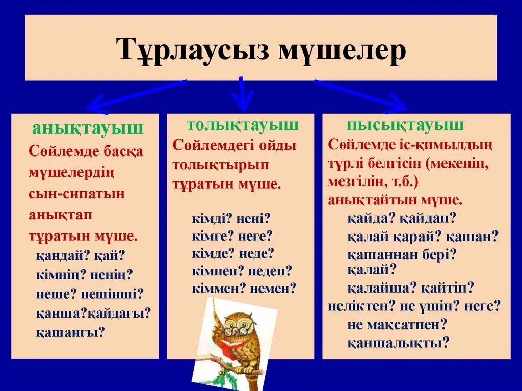 Бастауыш баяндауыш