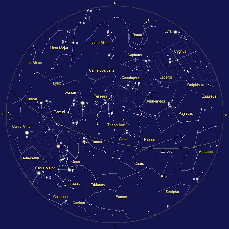Созвездие северного полушария в форме буквы w. Карта звёздного неба Северное полушарие. Орион на карте звездного неба Северное полушарие. Созвездия летнего неба Северного полушария. Навигационные созвездия Северного полушария.