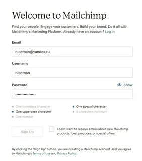 mailchimp что это такое. 