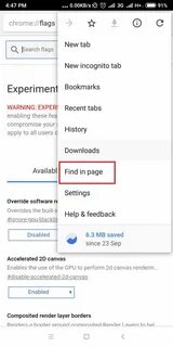 Настройка chrome android