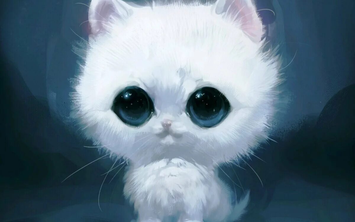 Красивые рисунки милых котиков. Красивые рисунки милых котиков