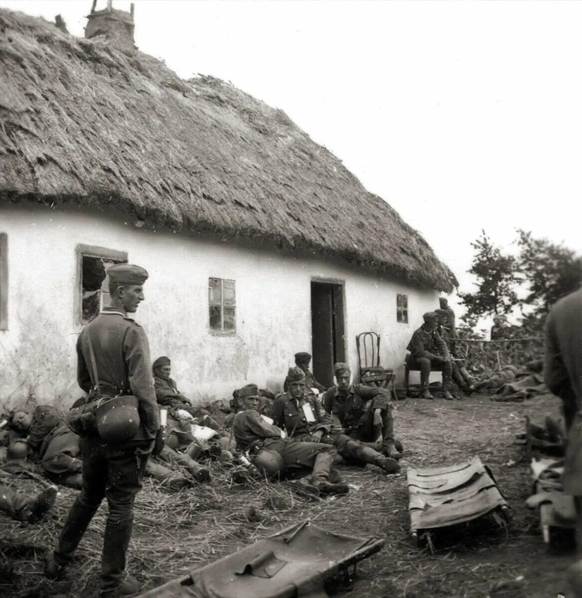 Украина во второй мировой. Деревня в годы войны 1941-1945. Украинские деревни в оккупации 1941.
