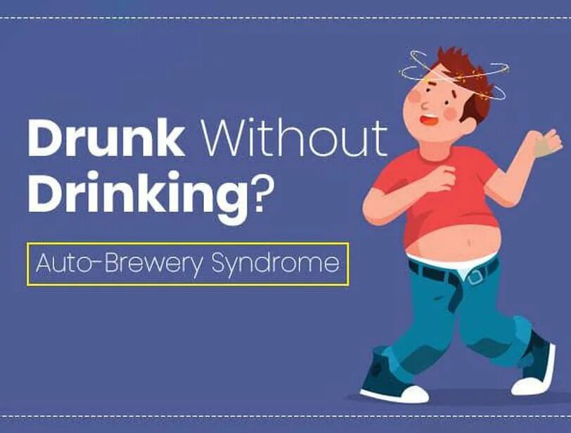 Auto Brewery Syndrome. Болезнь пивоварня. Without drinking