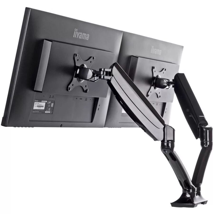 Кронштейн для 1 монитора. Кронштейн iiyama (ds1002c-b1). vesa 75x75 для монитора. кронштейн для монитора vesa 100x100. iiyama кронштейн для 2 мониторов, газлифт.
