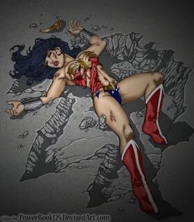 Wonder Woman in De-Feet by powerbook125.deviantart.com on @deviantART Wonde...