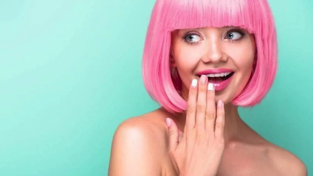 Розовый парик. Парики 2023. Бобс розовый. Bob pink. Парик супер кота.