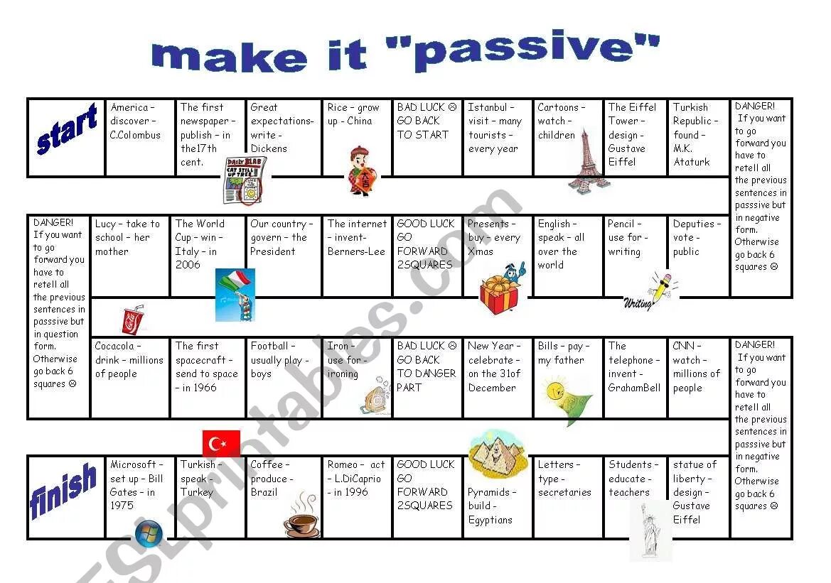 Present passive games