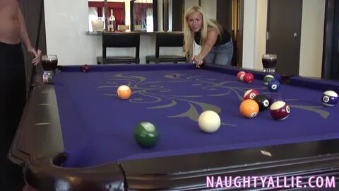 Slideshow stranger cums in my wife on pool table.