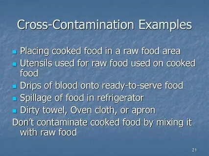 Contamination перевод