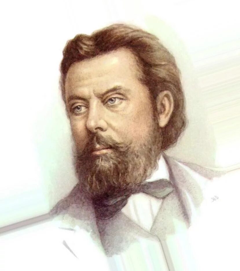 М.П. Мусоргский (1839 - 1881).. Мусоргский портрет композитора.
