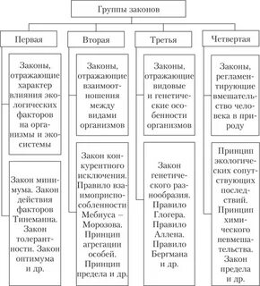 Виды законов природы