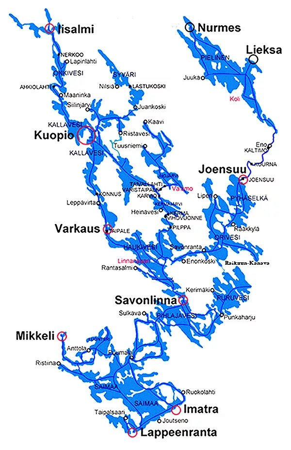 Карта финляндии канал. Водные пути Финляндии карта. Озеро Сайма Финляндия на карте. Озера Финляндии на карте. Реки Финляндии на карте.
