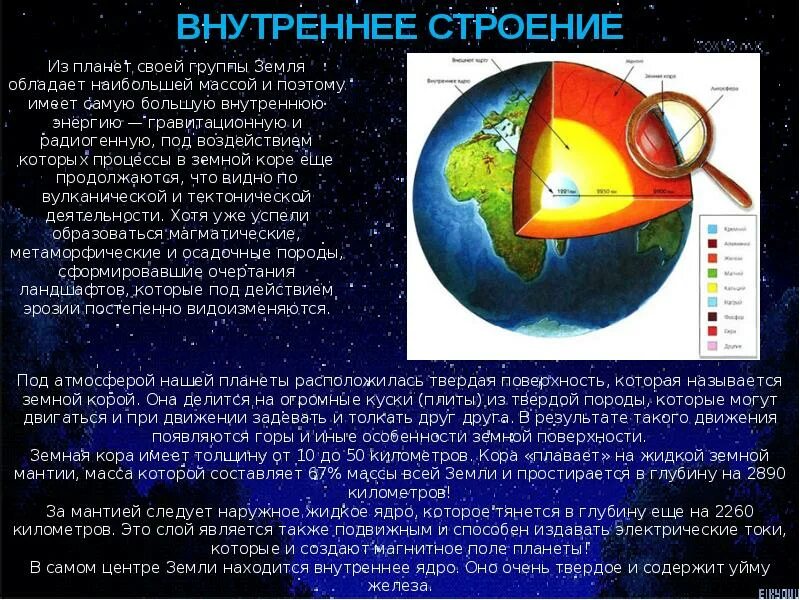 Внутреннее строение планет солнечной системы. Строение планеты. строение земных планет. внутреннее строение земных планет.