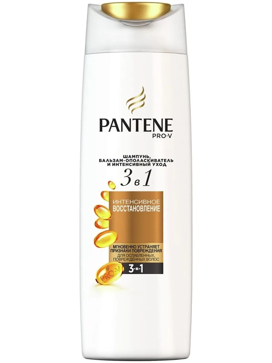 Пантин 3 в 1 шампунь. Шампунь для волос Pantene 750мл. Pantene бальзам-ополаскиватель 360мл.. Pantene Pro v интенсивное восстановление. Пантин для восстановления волос