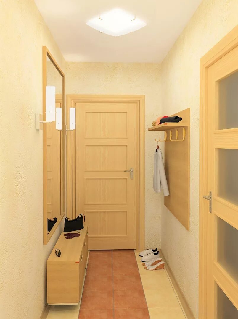 маленькая прихожая интерьер. интерьер узкой прихожей. отделка маленького коридора. отделка маленькой прихожей. прихожая для узкого коридора в хрущевке.
