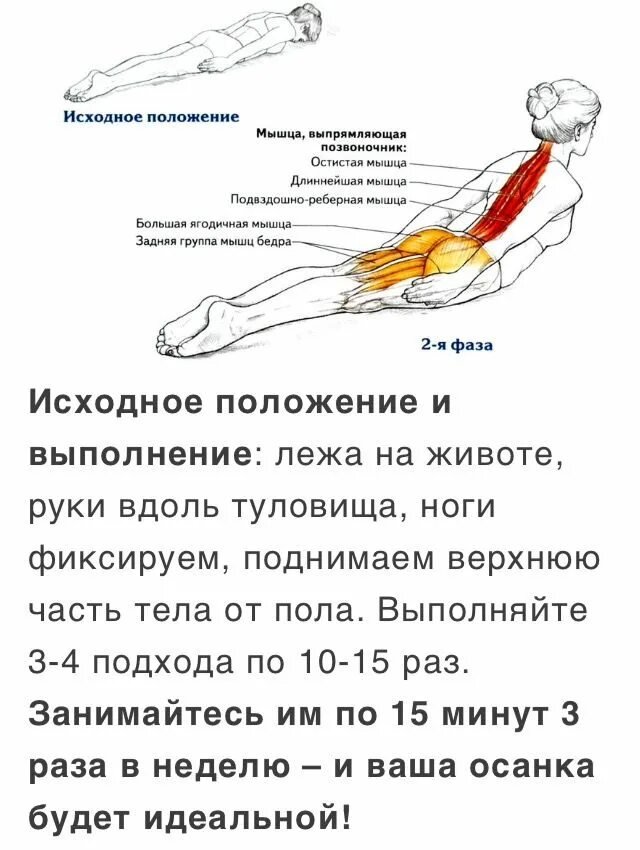Вот такое упражнение делай