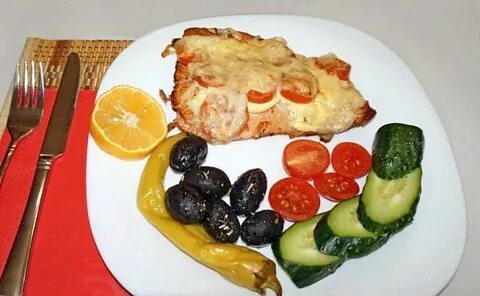 Кижуч в духовке с овощами