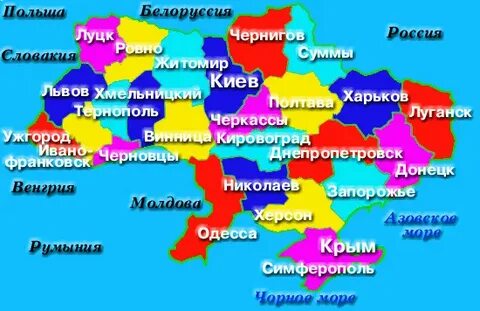 Карта николае