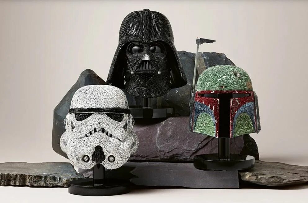 Купить star wars collection. Star Wars Сваровски. Коллекция Звездные войны.
