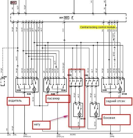 Распиновка центрального замка Форд Транзит 2007. Схема центрального замка на Форд Транзит 2008. Схема центрального замка Ford Transit 2008 года. Распиновка замка Форд Транзит 2008.