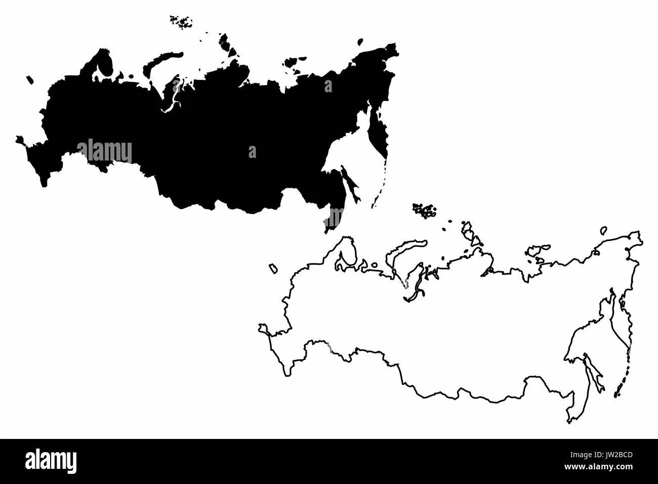 Границы россии на карте рисунок. Карта России силуэт. Контур России. Карта России контур. Контур границ России.