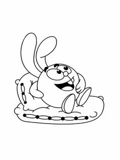 Раскраска смешариков играть