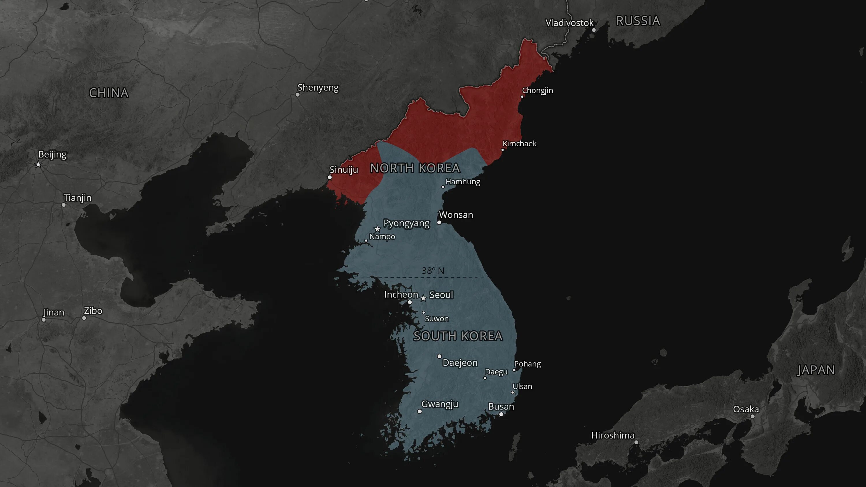 Покажи на карте северную корею. Северная Корея границы на карте. Территория Северной Кореи. Северная Корея расположение.