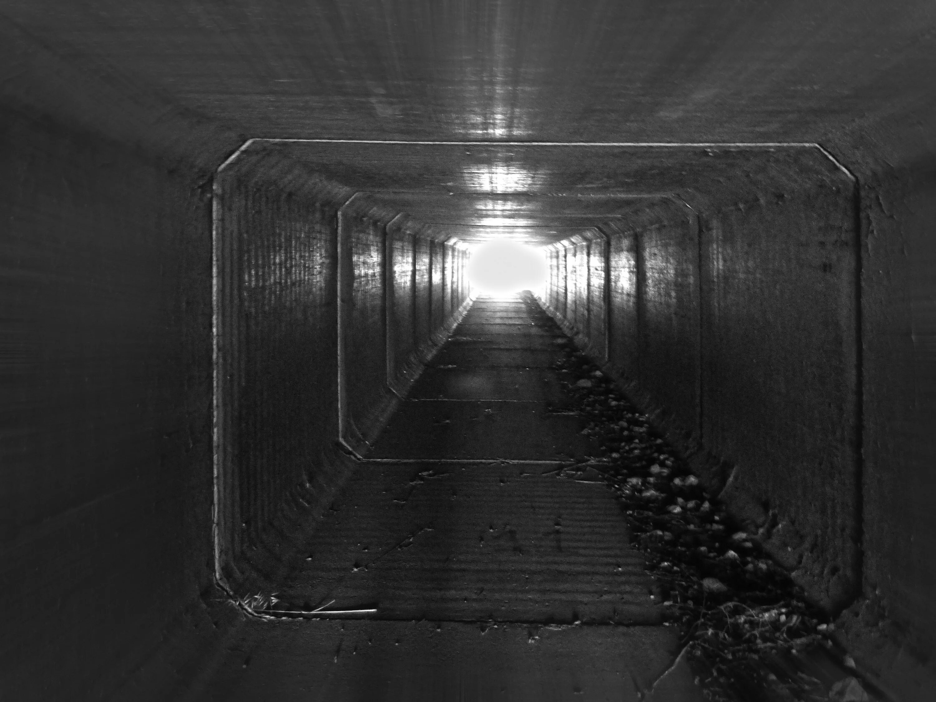 Light at the end of tunnel