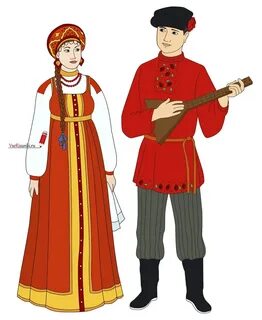 Национальная одежда картинки для детей