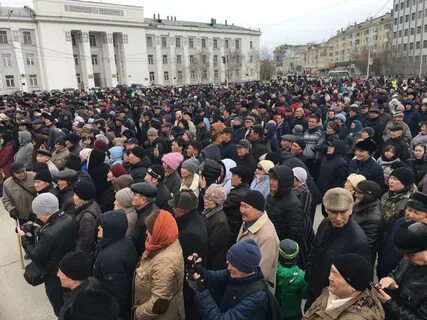 Митинг в якутии